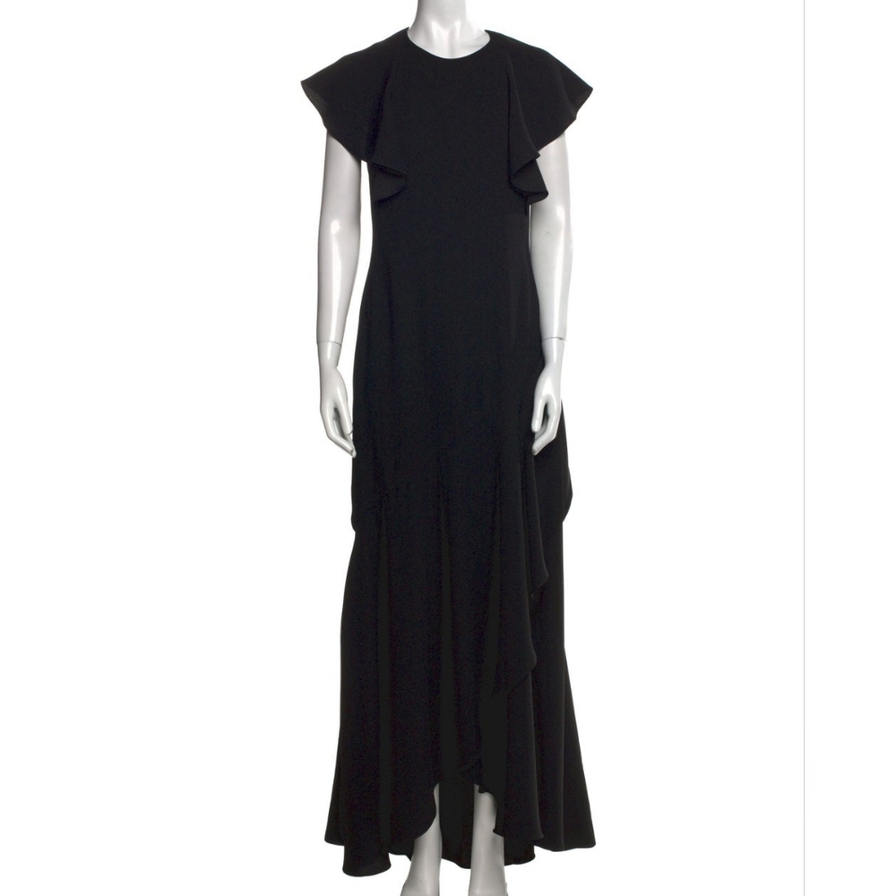 Monique Lhuillier Black Maxi Dress